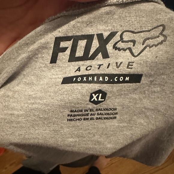 Fox Long Sleeve Tee Size XL - Picture 3 of 3